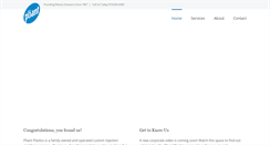 Desktop Screenshot of pliantplastics.com